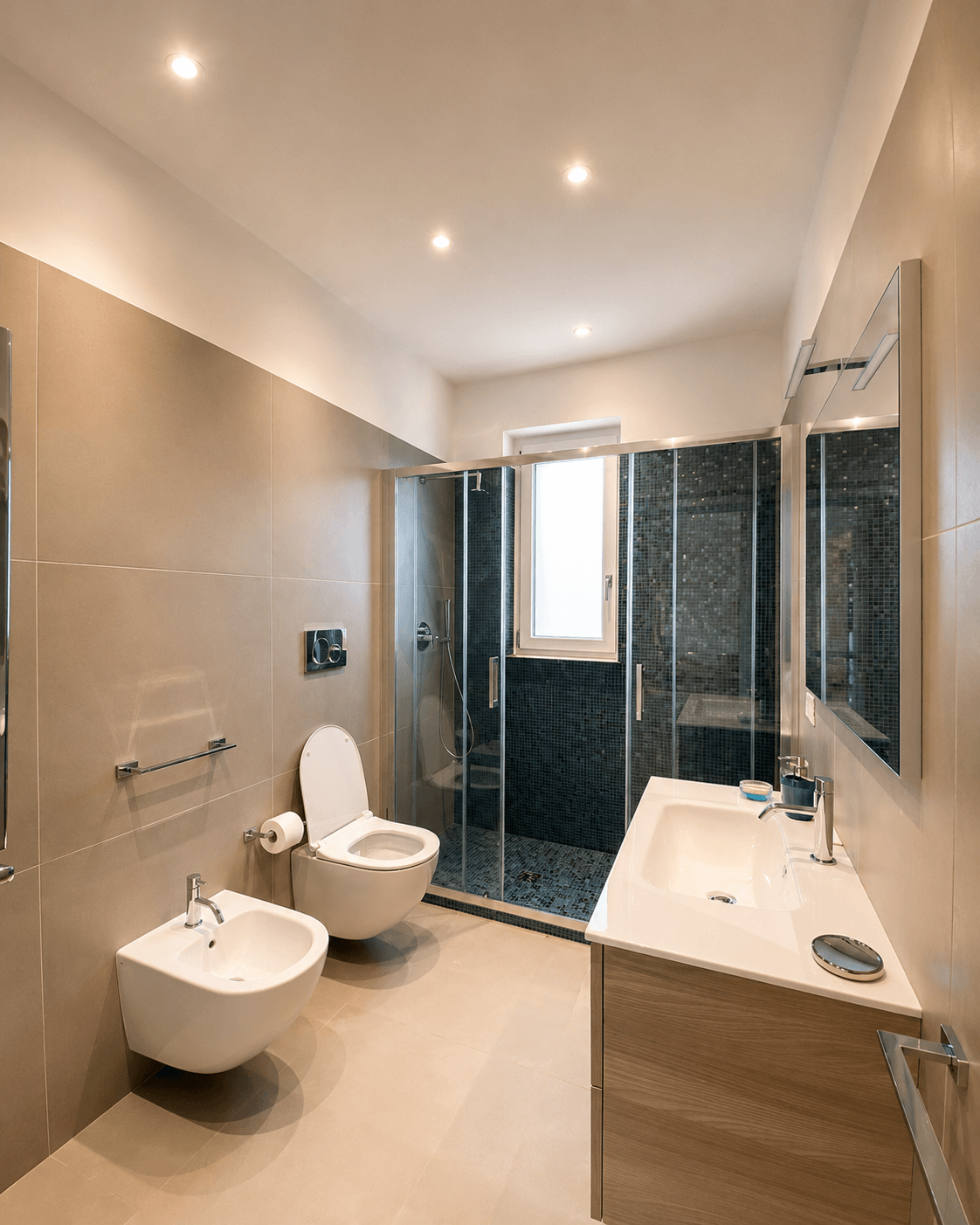 Bagno in Travertino