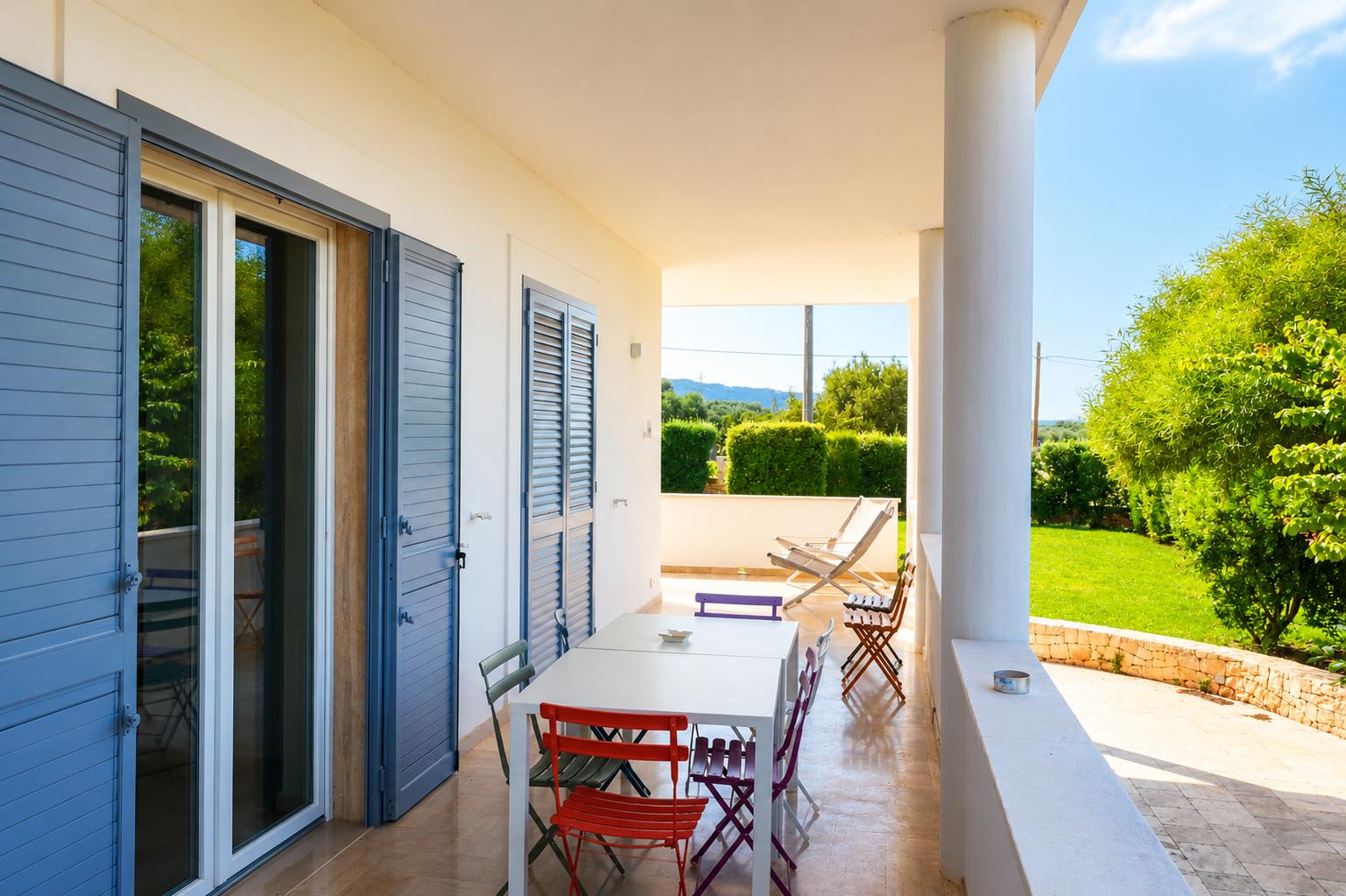 Veranda coperta